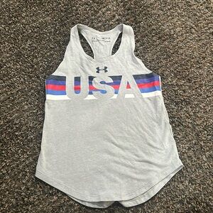 Under Armor girls tang top size youth small.